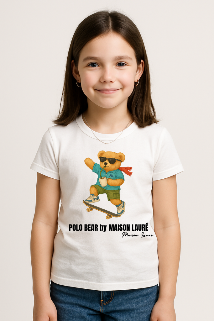 Skater Teddy  Bear- Girls Edition