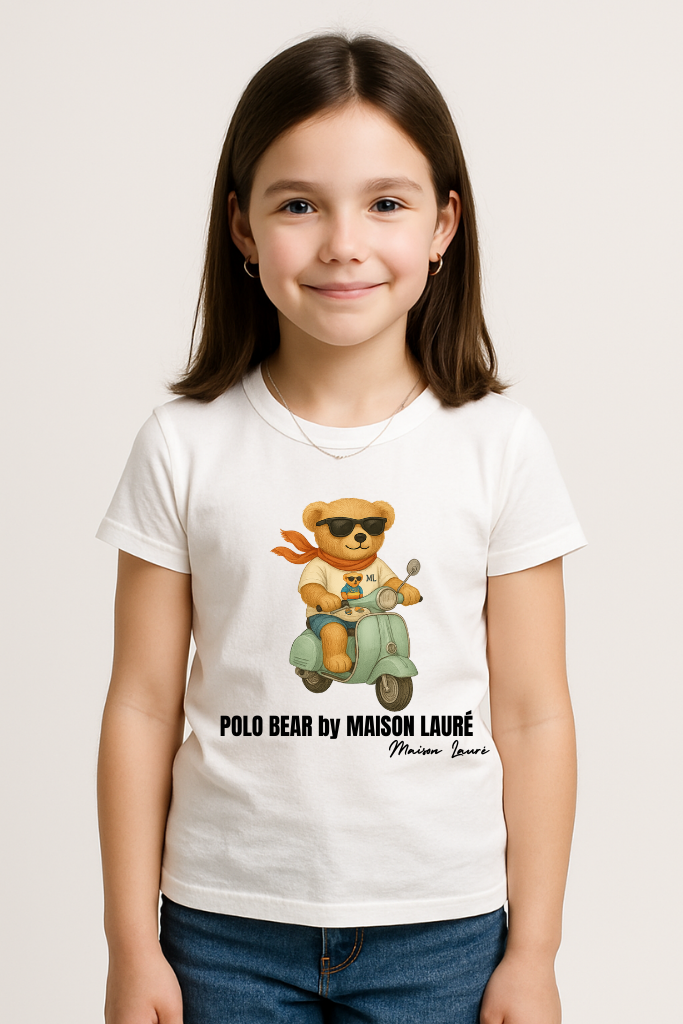 Scooter Teddy  Bear- Girls Edition