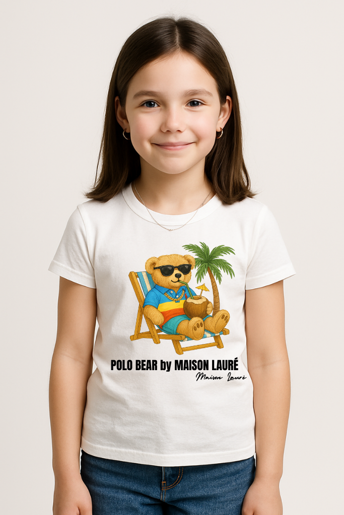 Picnic Teddy  Bear- Girls Edition