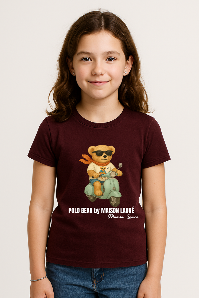 Scooter Teddy  Bear- Girls Edition