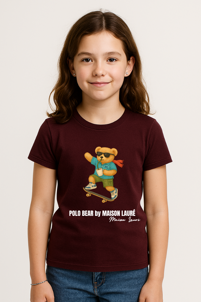 Skater Teddy  Bear- Girls Edition