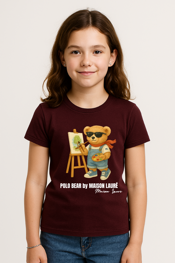 Painting Teddy  Bear- Girls Edition