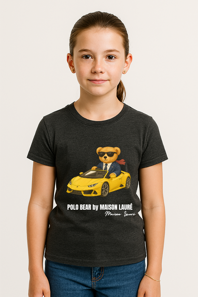 Cute Sports Car Teddy  Bear- Girls Edition