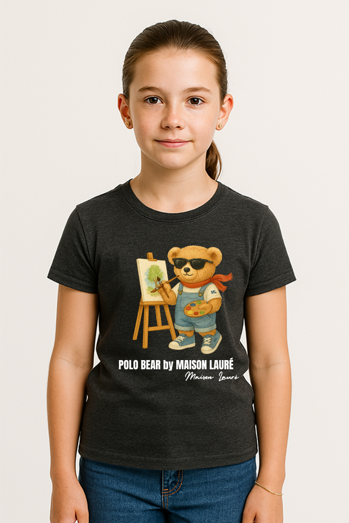 Painting Teddy  Bear- Girls Edition