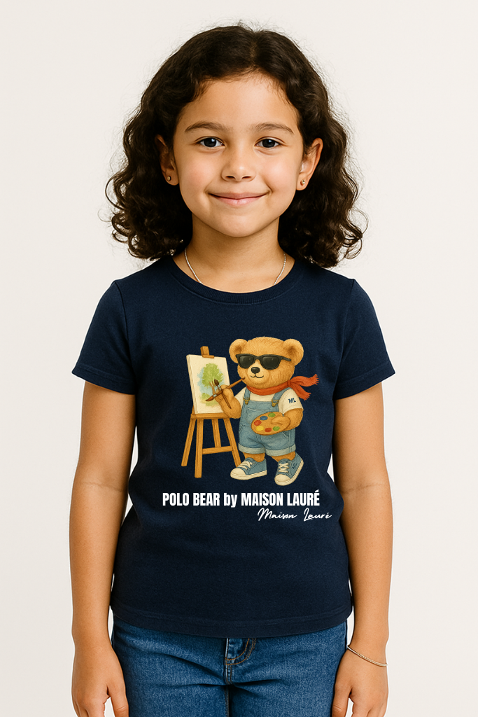 Painting Teddy  Bear- Girls Edition