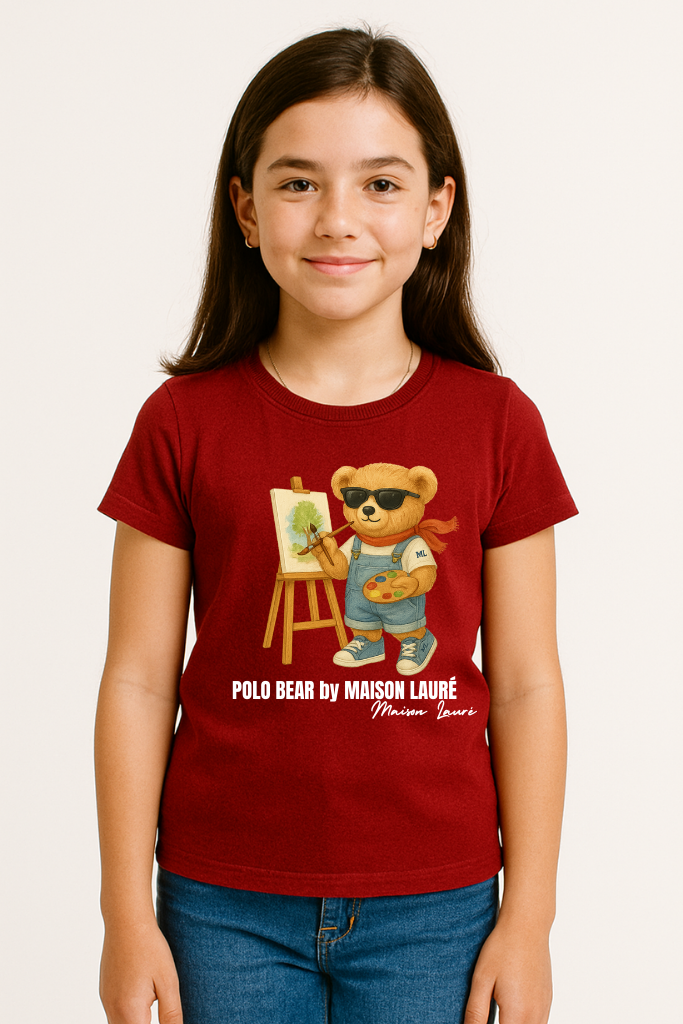 Painting Teddy  Bear- Girls Edition