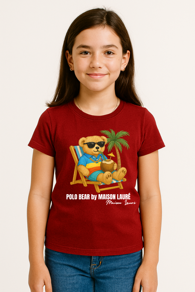 Picnic Teddy  Bear- Girls Edition