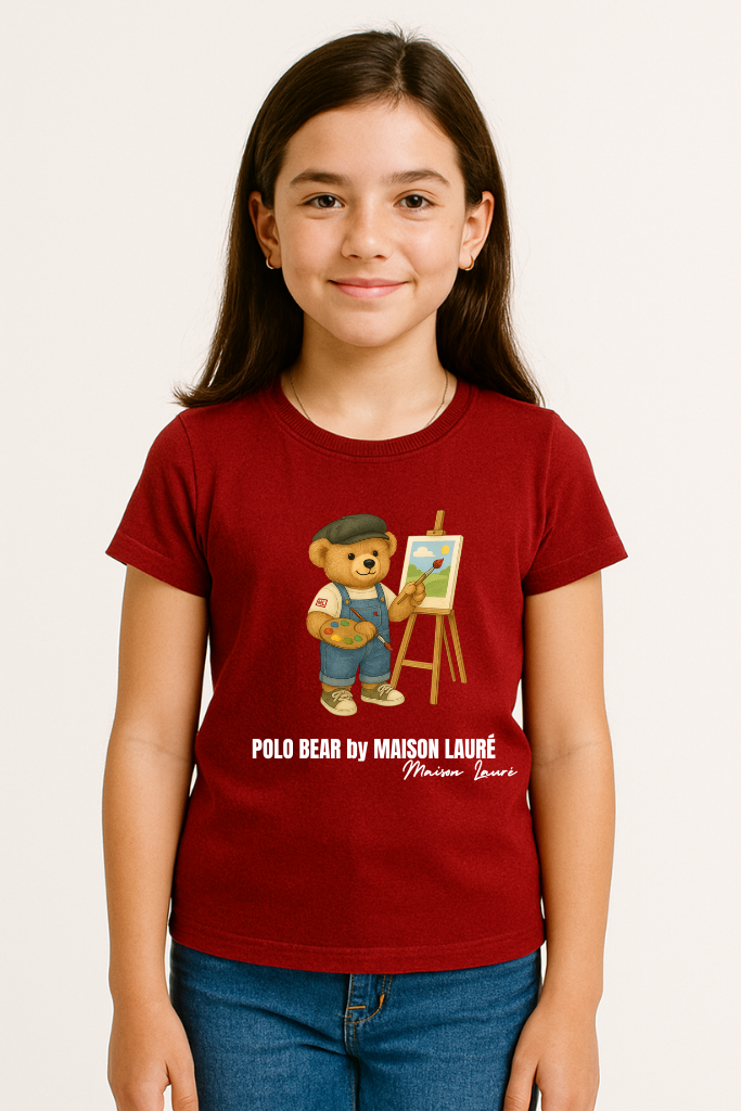 Artist Teddy  Bear- Girls Edition