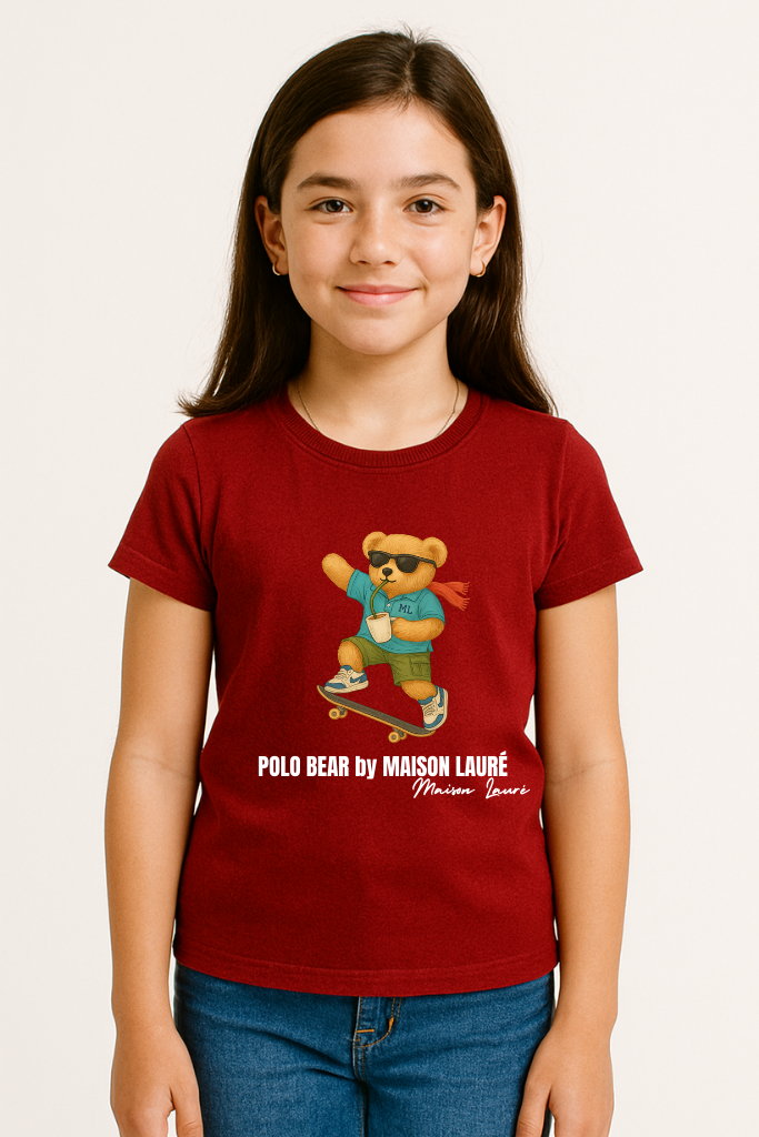 Skater Teddy  Bear- Girls Edition