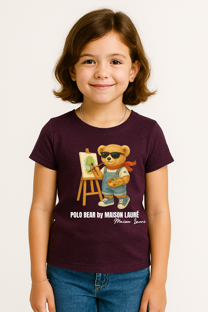 Painting Teddy  Bear- Girls Edition