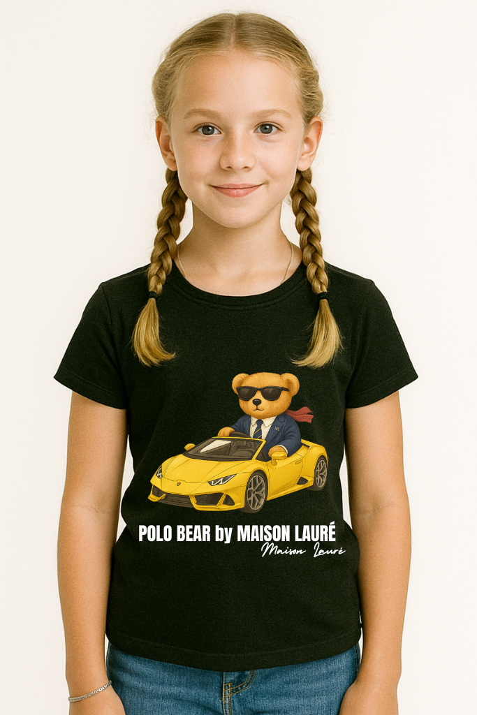 Cute Sports Car Teddy  Bear- Girls Edition