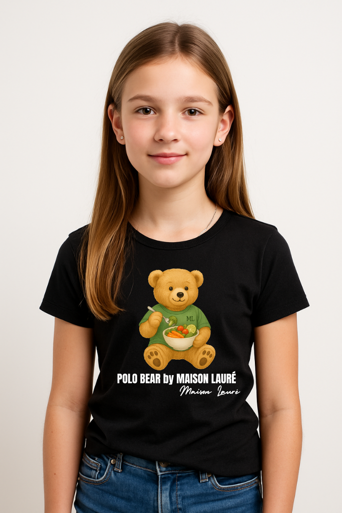Eating Teddy  Bear- Girls Edition