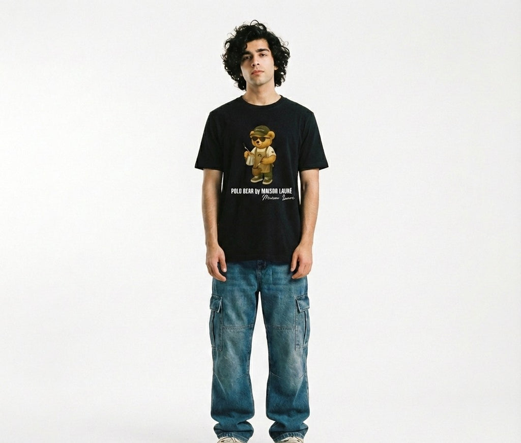 Coffee Cafeine Teddy Bear - Men's Edition