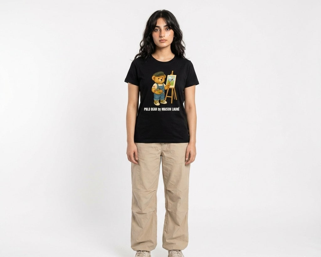 Artist Teddy Bear T-Shirt – Women's Edition