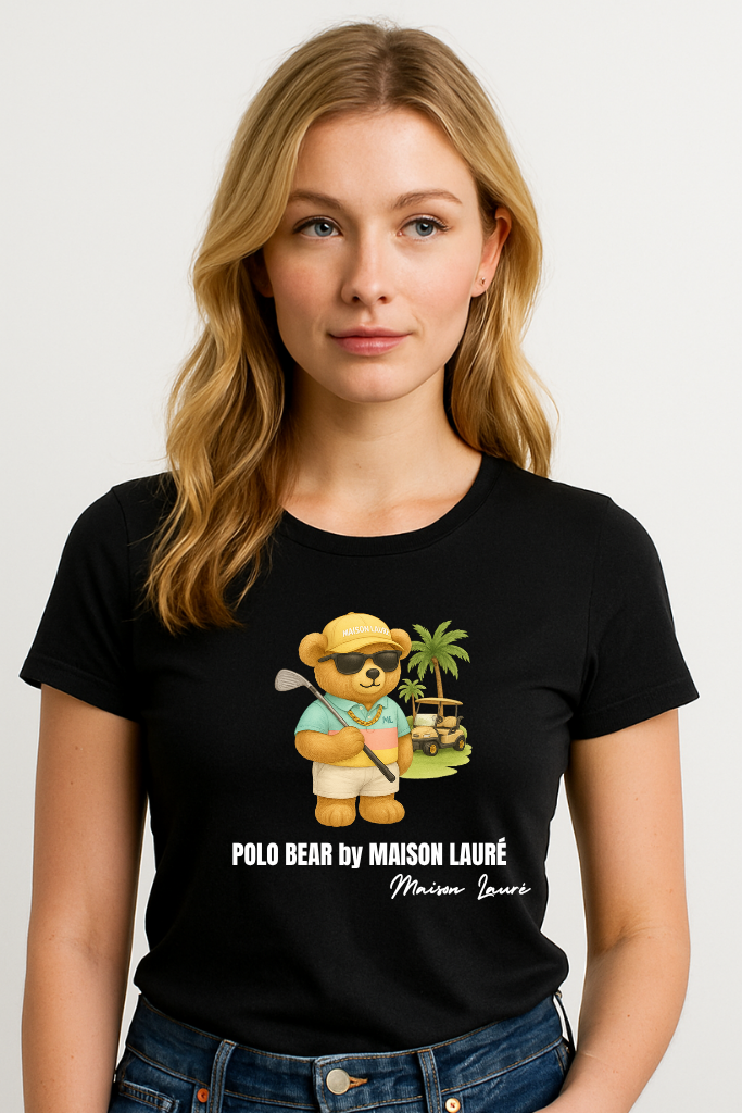 Golf Teddy Bear T-Shirt – Women's Edition