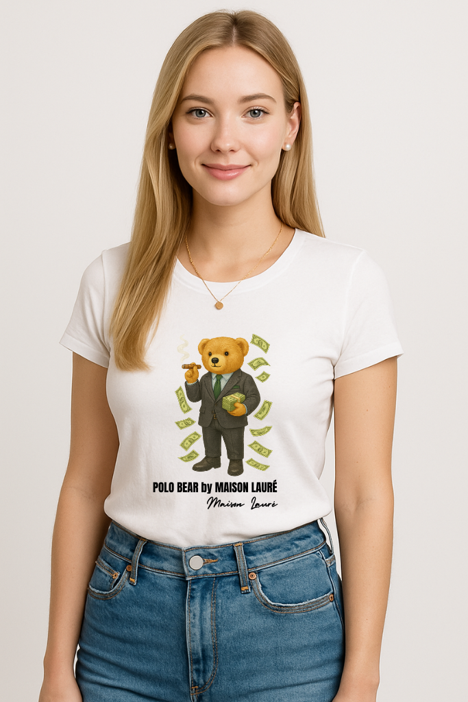 Money Teddy Bear T-Shirt – Women's Edition