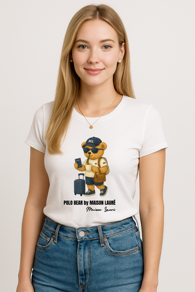 Traveller Teddy Bear T-Shirt – Women's Edition