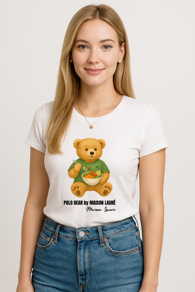 Eating Teddy Bear T-Shirt – Women's Edition