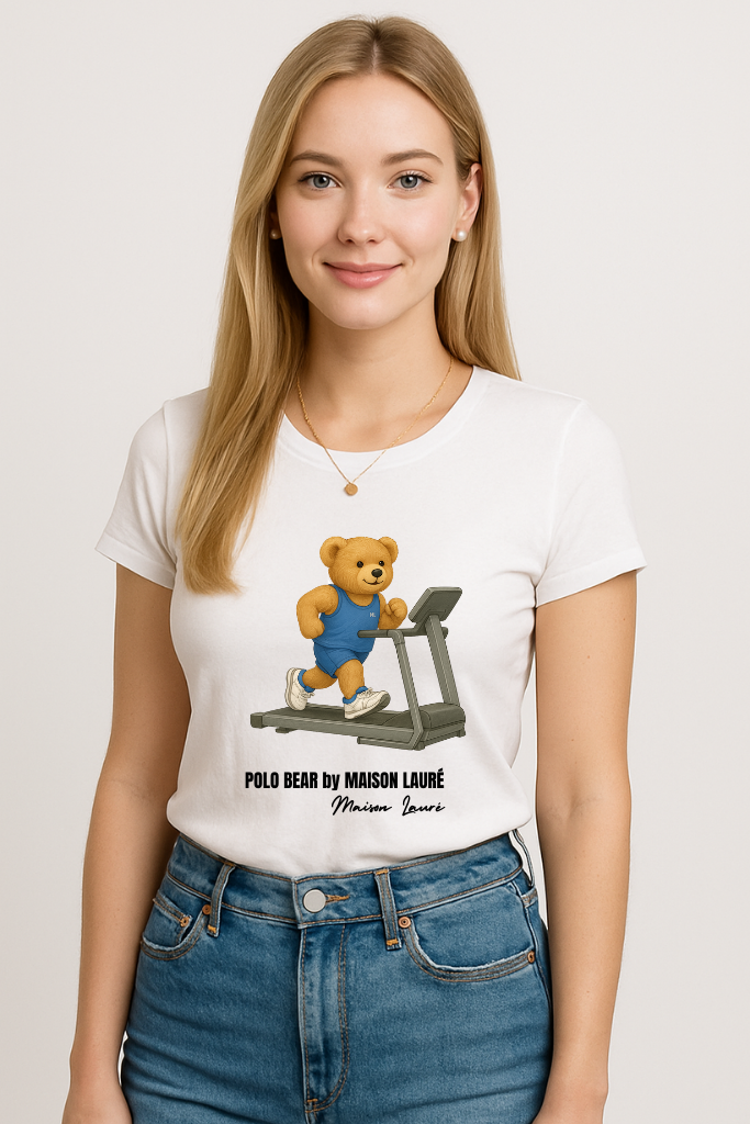 Gym Teddy Bear T-Shirt – Women's Edition