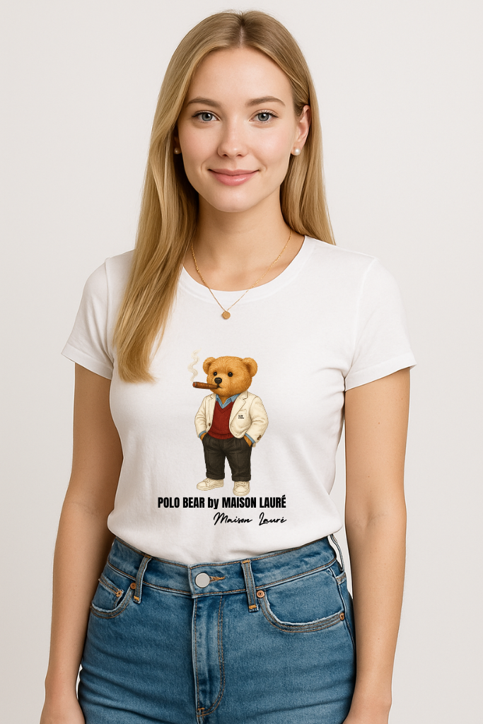 Smoker Teddy Bear T-Shirt – Women's Edition