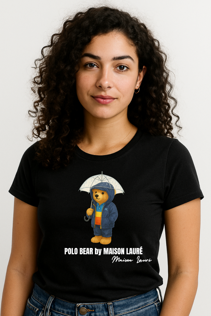 Umbrella Teddy Bear T-Shirt – Women's Edition