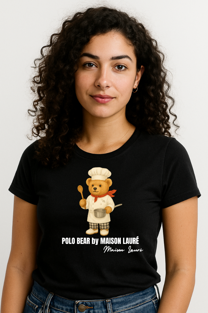 Cooking Teddy Bear T-Shirt – Women's Edition