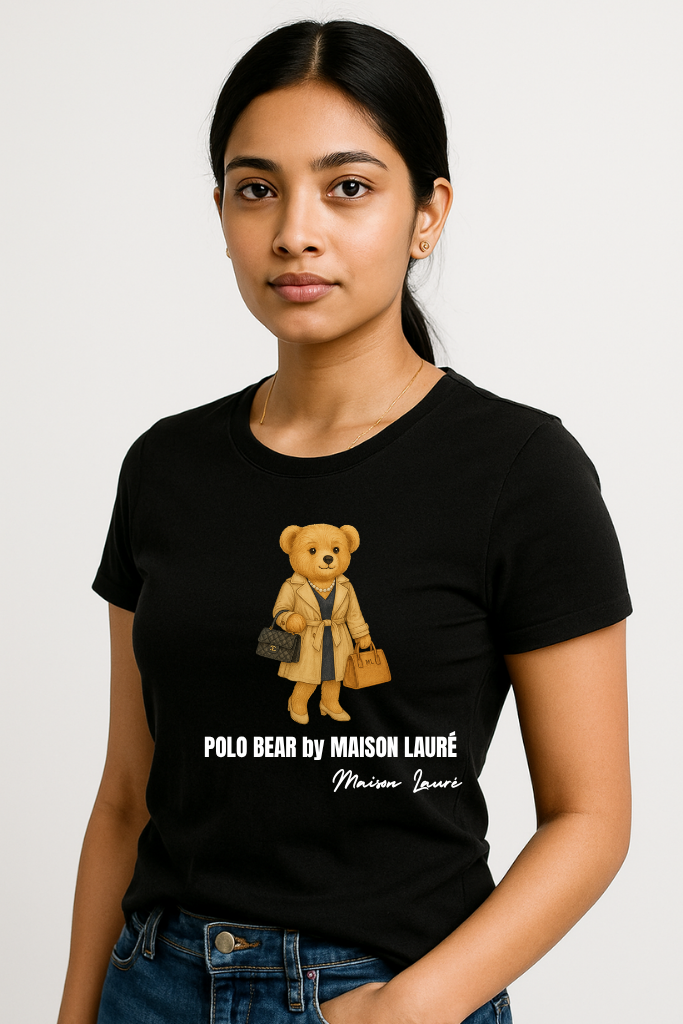 Shopping Teddy Bear T-Shirt – Women's Edition