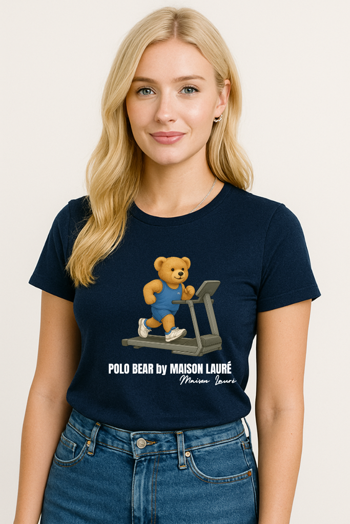 Gym Teddy Bear T-Shirt – Women's Edition
