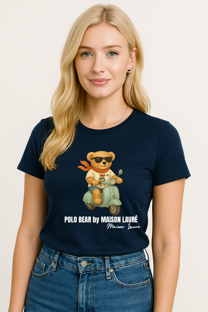 Scooter Teddy Bear T-Shirt – Women's Edition