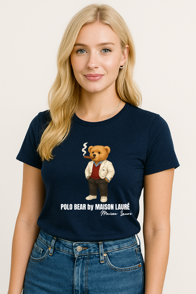 Smoker Teddy Bear T-Shirt – Women's Edition