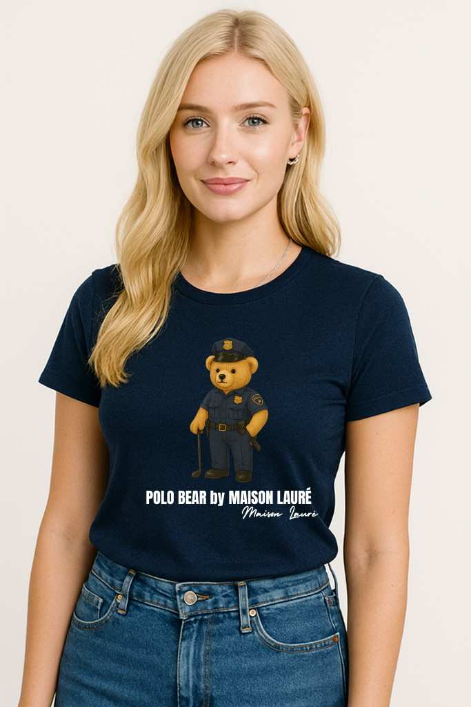 Police Teddy Bear T-Shirt – Women's Edition