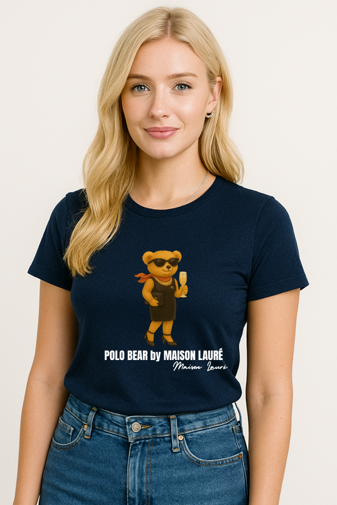 Party Dress Teddy Bear T-Shirt – Women's Edition