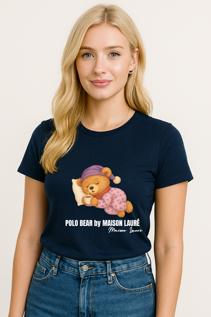Sleeping Teddy Bear T-Shirt – Women's Edition