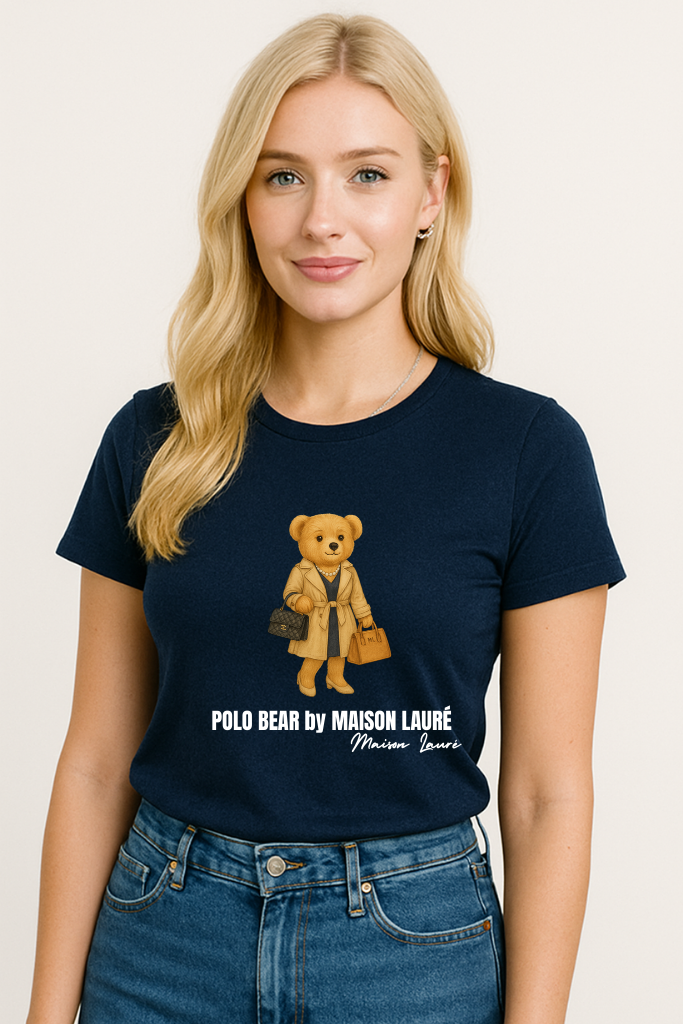 Shopping Teddy Bear T-Shirt – Women's Edition