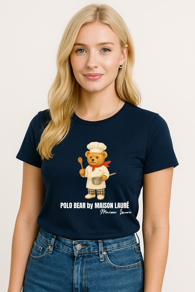 Cooking Teddy Bear T-Shirt – Women's Edition