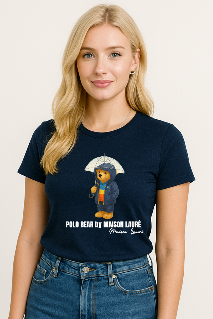 Umbrella Teddy Bear T-Shirt – Women's Edition