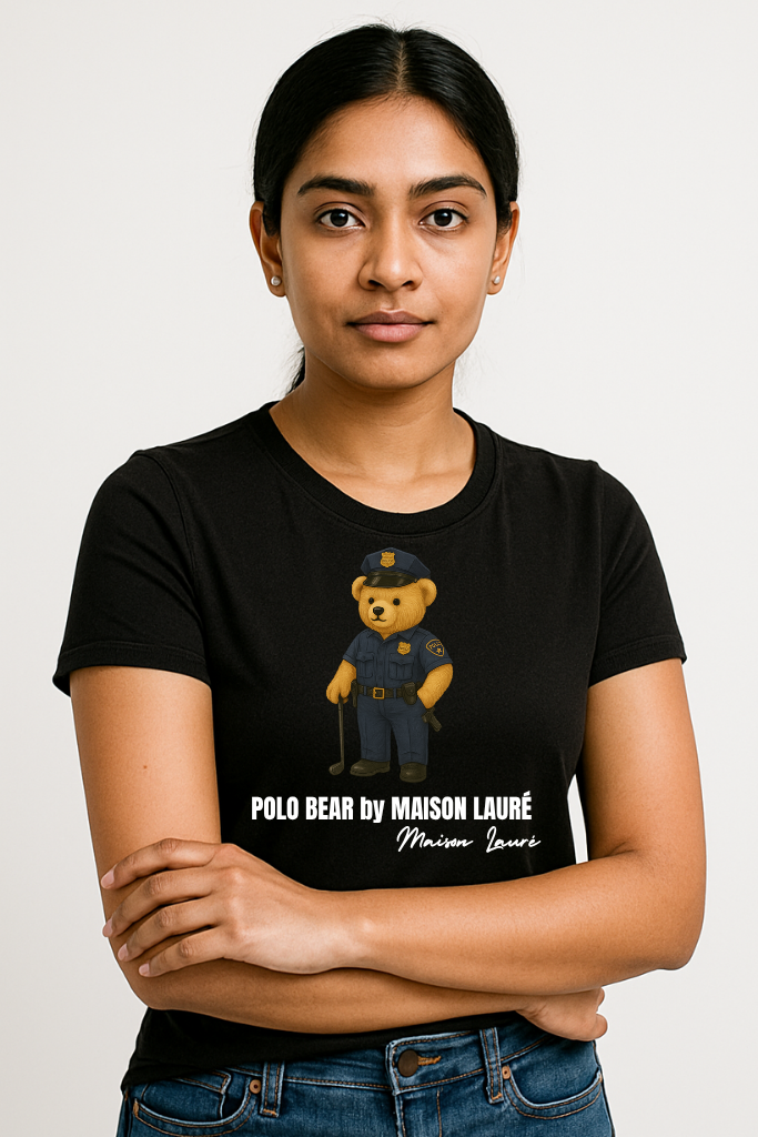 Police Teddy Bear T-Shirt – Women's Edition