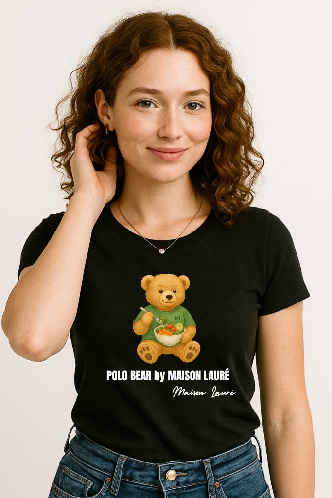Eating Teddy Bear T-Shirt – Women's Edition
