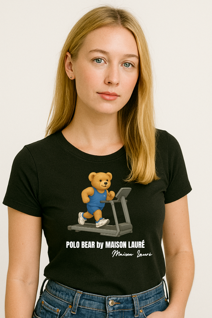 Gym Teddy Bear T-Shirt – Women's Edition