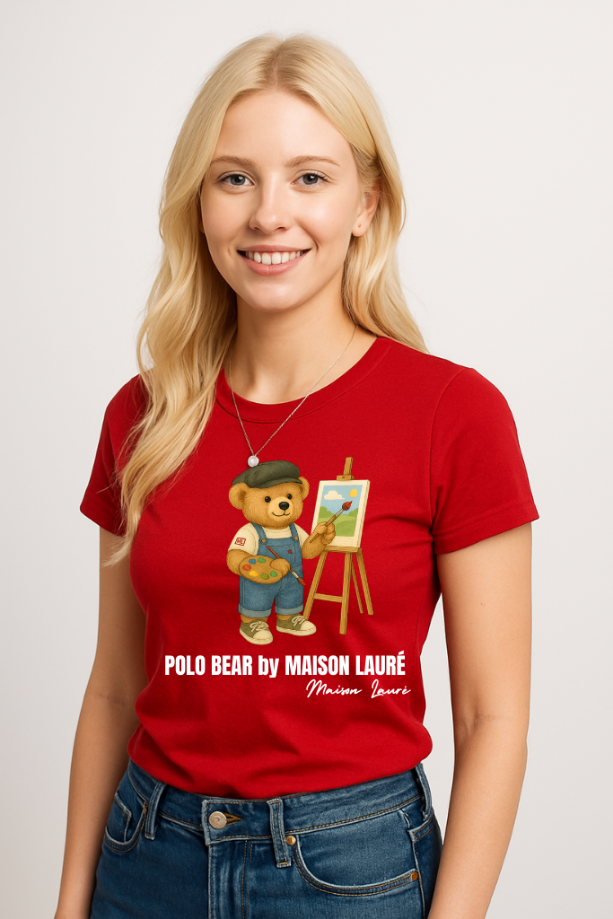 Artist Teddy Bear T-Shirt – Women's Edition