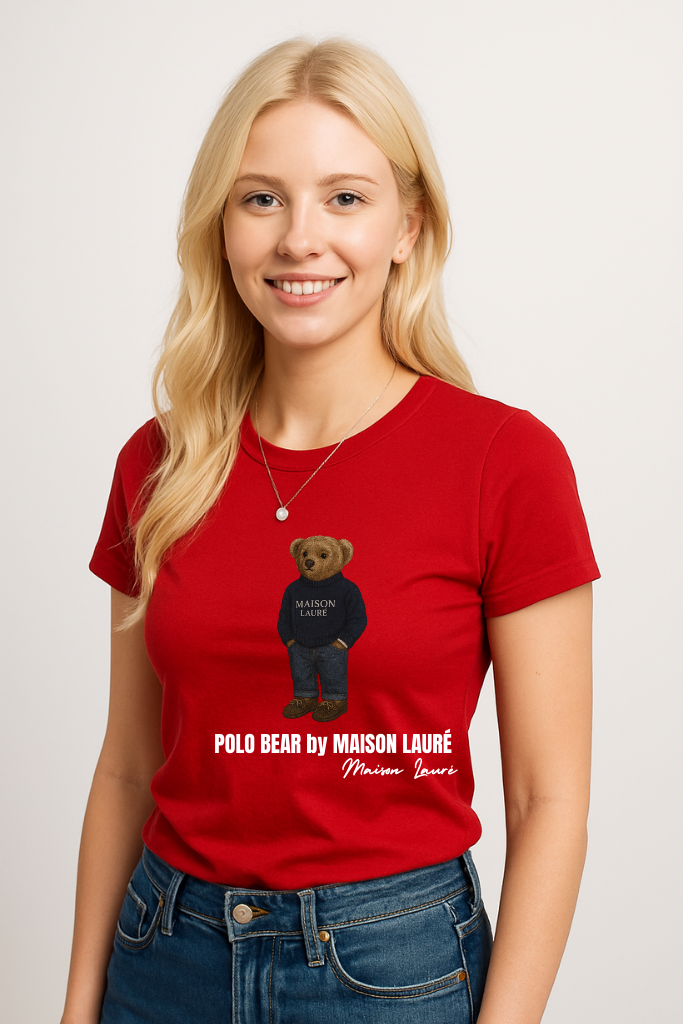 Simple & Unique Teddy Bear T-Shirt – Women's Edition