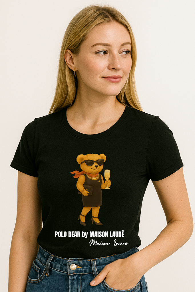 Party Dress Teddy Bear T-Shirt – Women's Edition