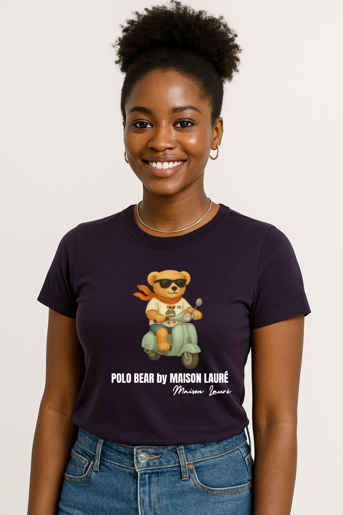 Scooter Teddy Bear T-Shirt – Women's Edition