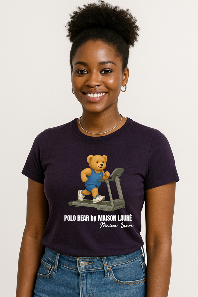 Gym Teddy Bear T-Shirt – Women's Edition