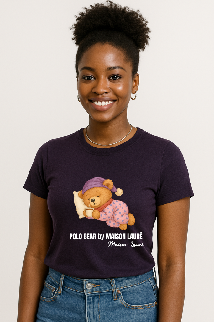 Sleeping Teddy Bear T-Shirt – Women's Edition