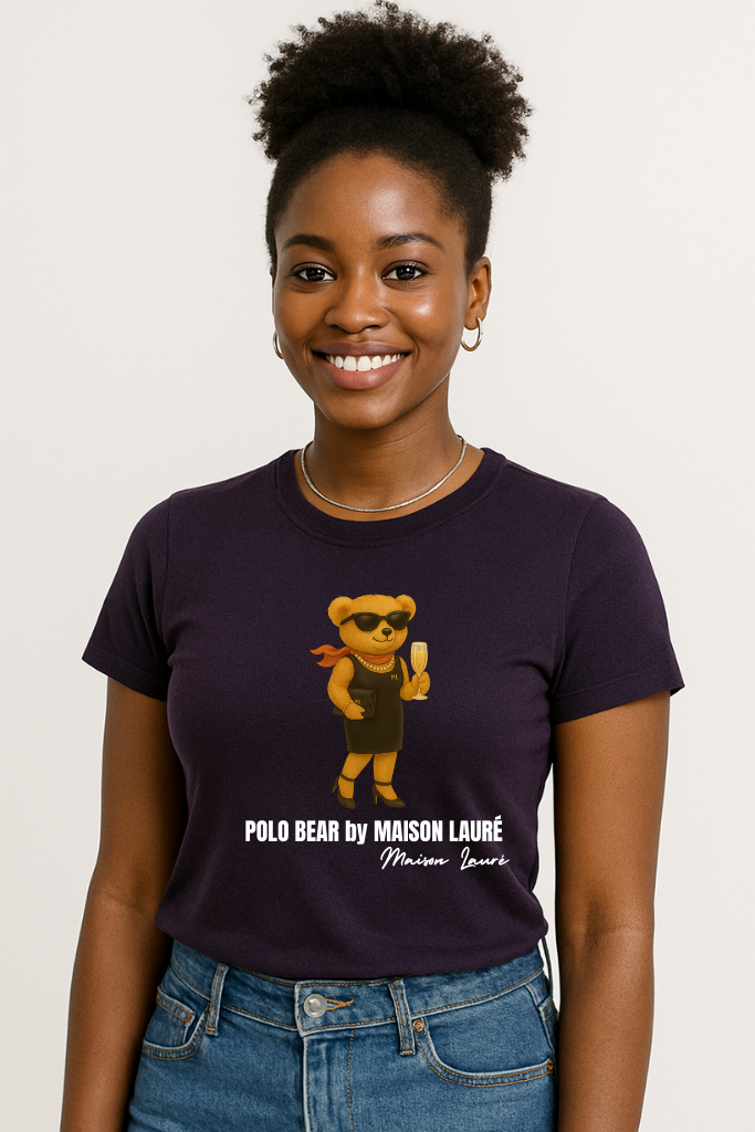 Party Dress Teddy Bear T-Shirt – Women's Edition