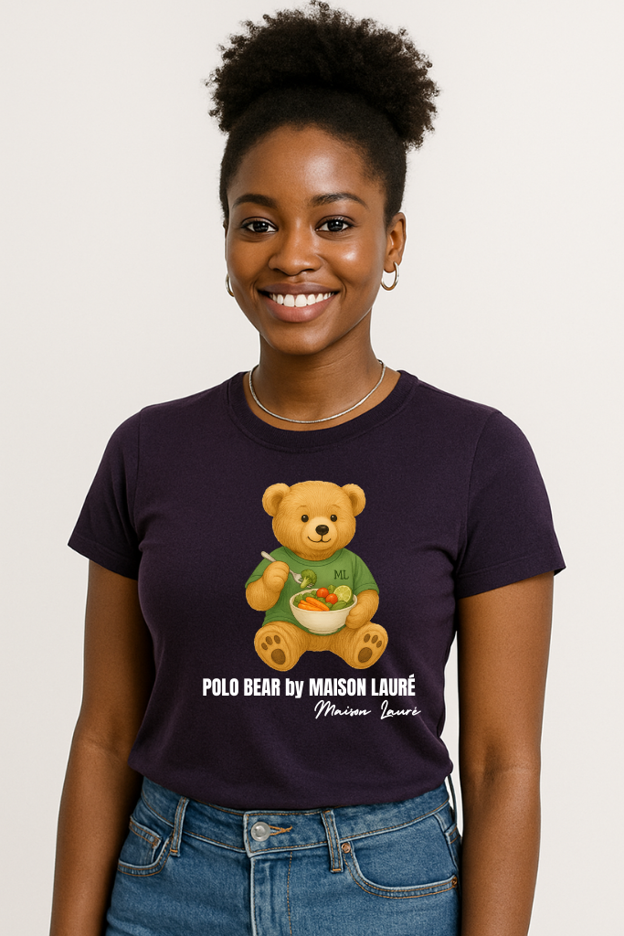 Eating Teddy Bear T-Shirt – Women's Edition