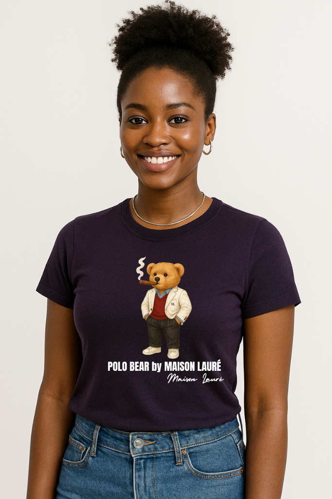 Smoker Teddy Bear T-Shirt – Women's Edition