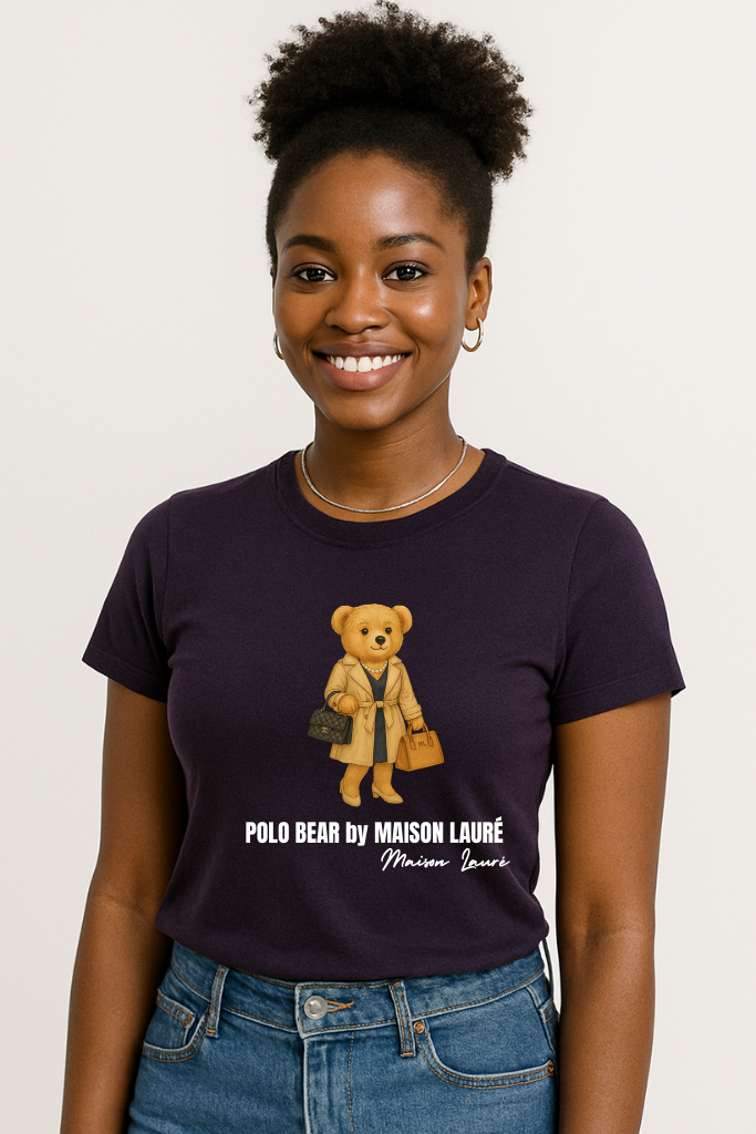 Shopping Teddy Bear T-Shirt – Women's Edition
