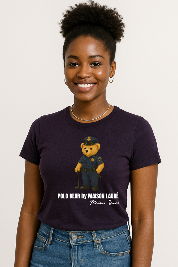 Police Teddy Bear T-Shirt – Women's Edition